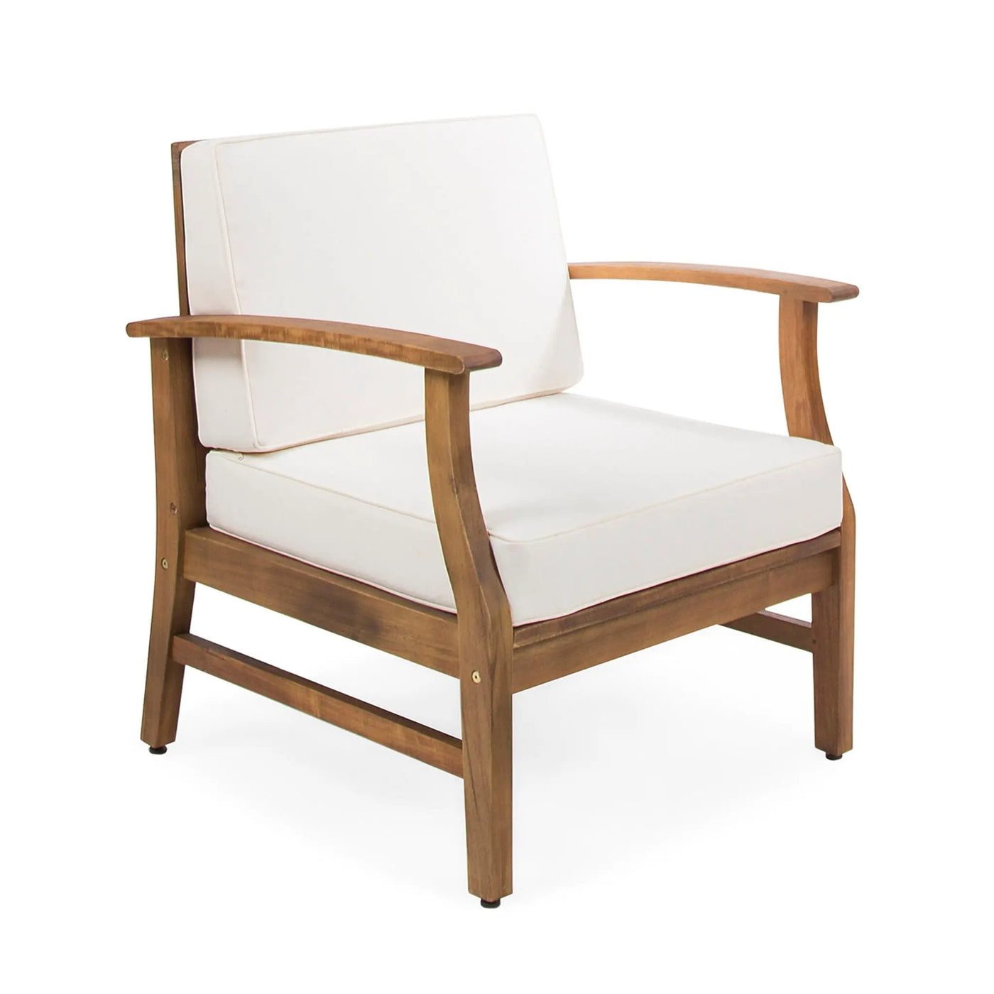 Perla Contemporary Club Chair with Water Resistant Cushion by HouseOfZazla