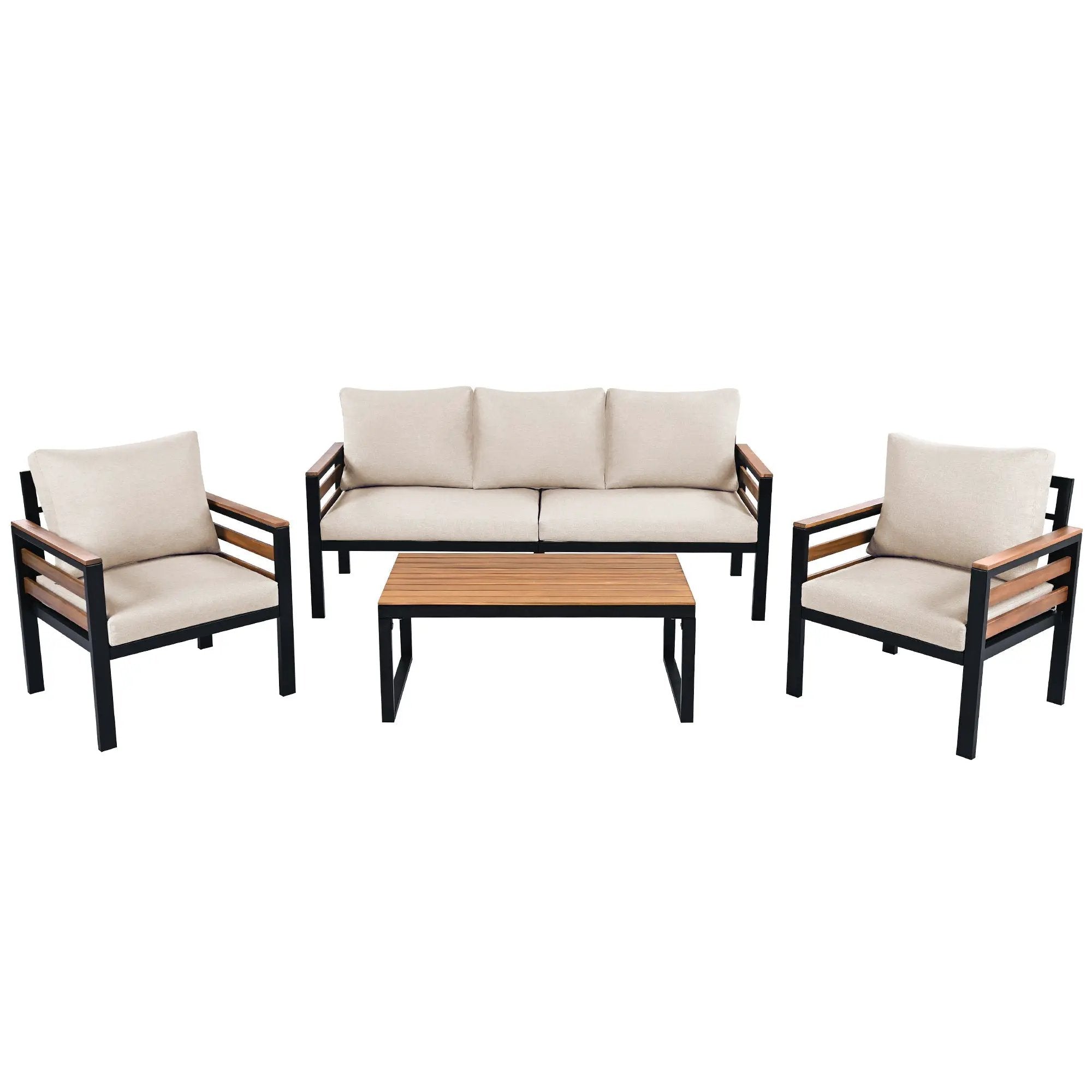 Go 4-Piece Outdoor Furniture Sofa Set by HouseOfZazla