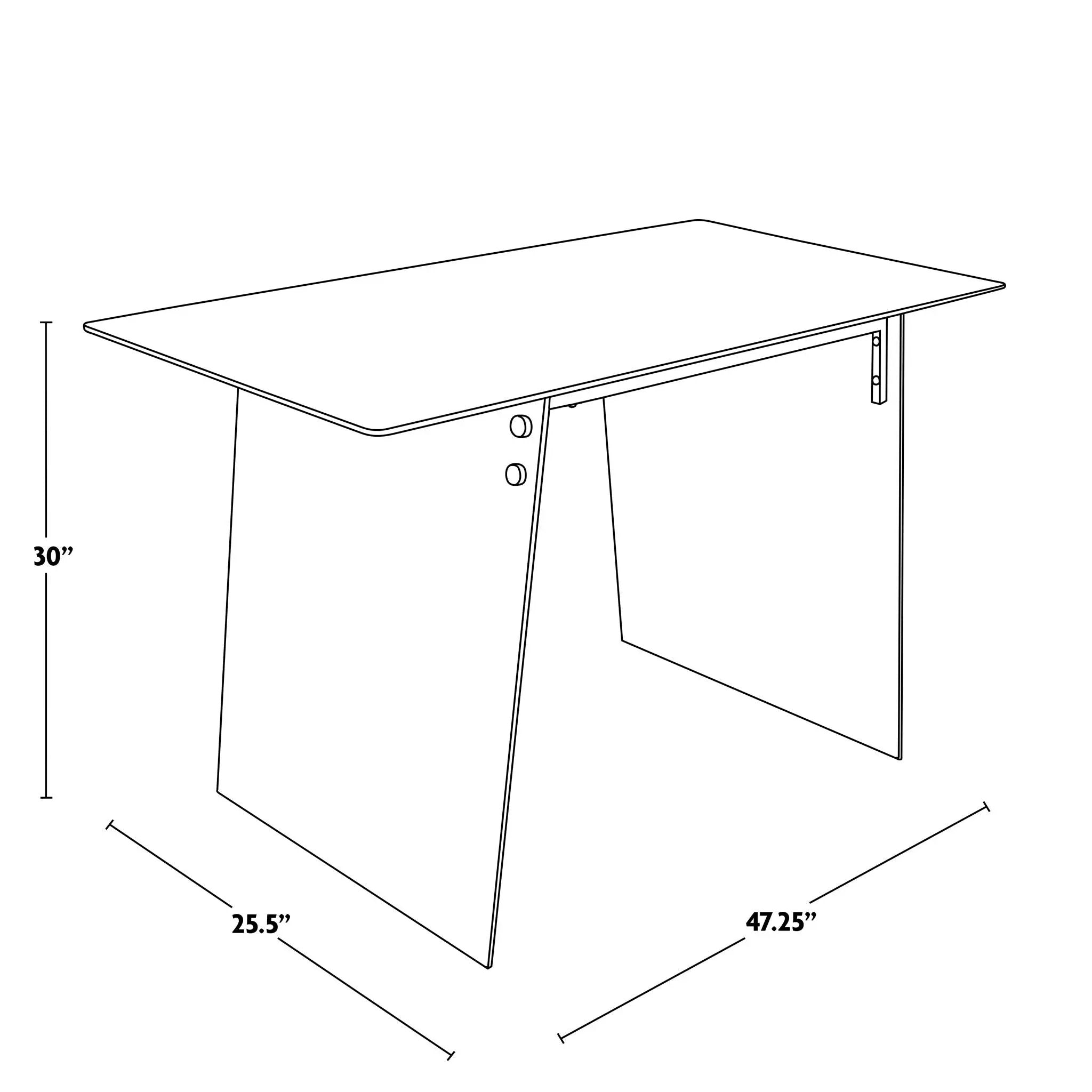 Glacier - Contemporary Desk - Clear / Chrome by HouseOfZazla
