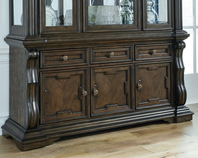 Maylee - Dining Room Buffet - Dark Brown by Unique Piece Furniture