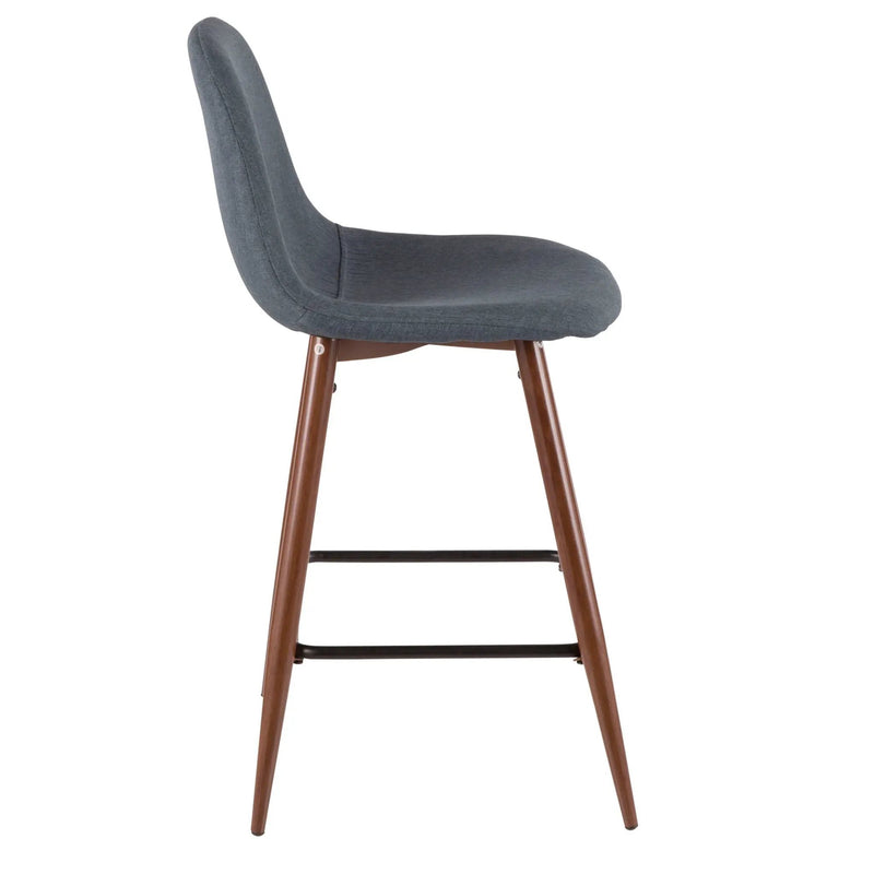 Pebble - Mid Century Modern Counter Stool (Set of 2) by Unique Piece Furniture
