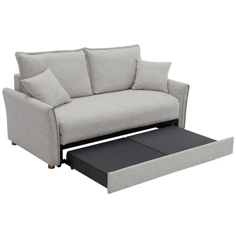 Oran - Sofa With Sleeper - Gray Chenille by Unique Piece Furniture