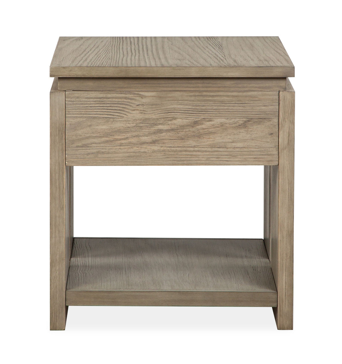 Conrad - Rectangular End Table - Stone Harbor Gray, photo 2 of 7