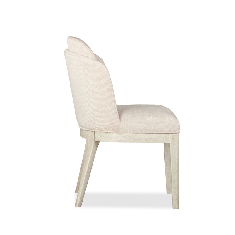 Lorelei - Upholstered Host Chair (Set of 2) - Misty Cloud, photo 2 of 7