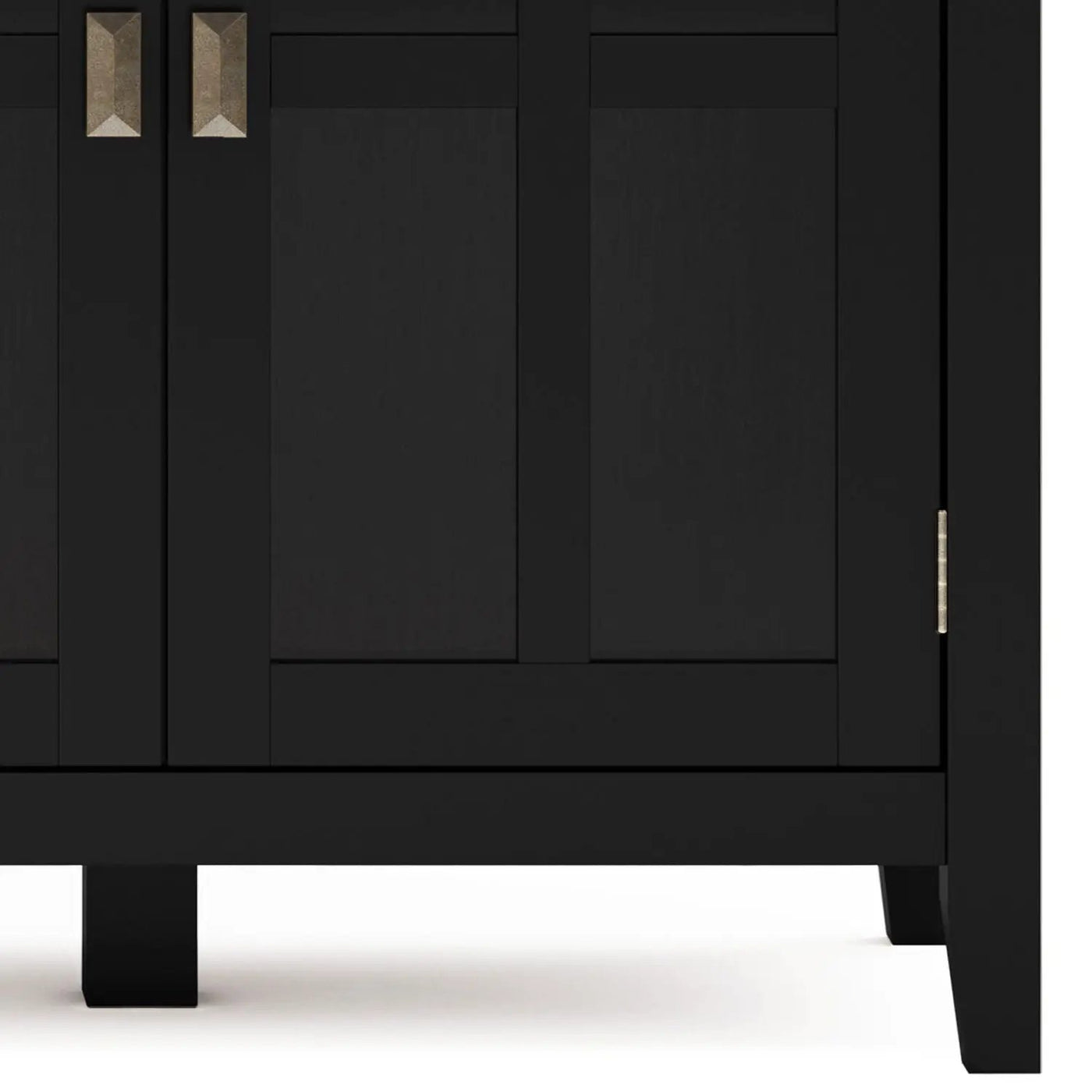 Artisan - Handcrafted Wide 4 Door Storage Cabinet by HouseOfZazla