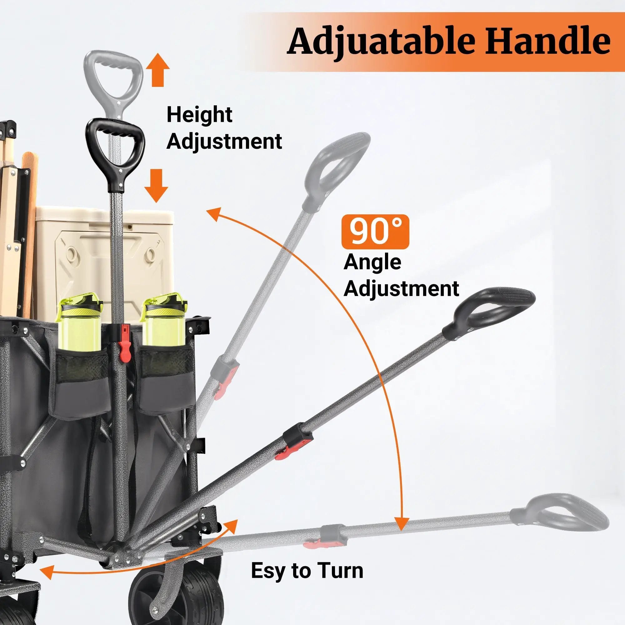 Portable 400L Collapsible Wagon by HouseOfZazla