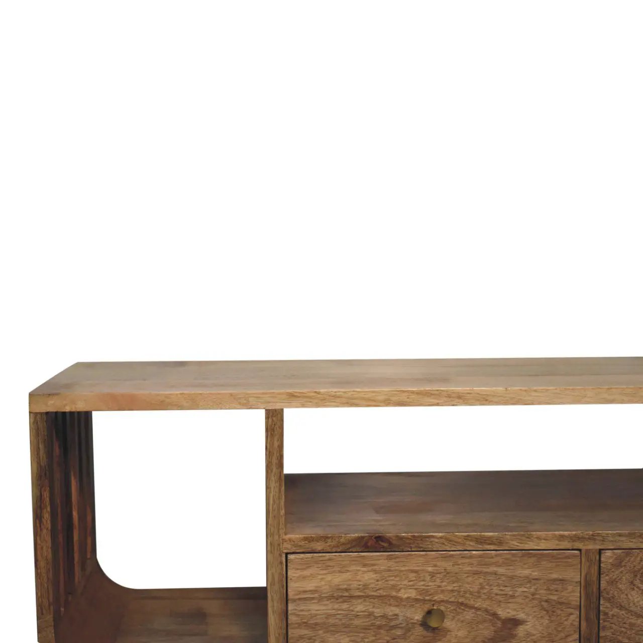 Soba - Multi Media Unit - Brown by HouseOfZazla