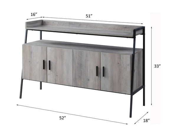 Samiya - TV Stand - Gray, photo 2 of 4