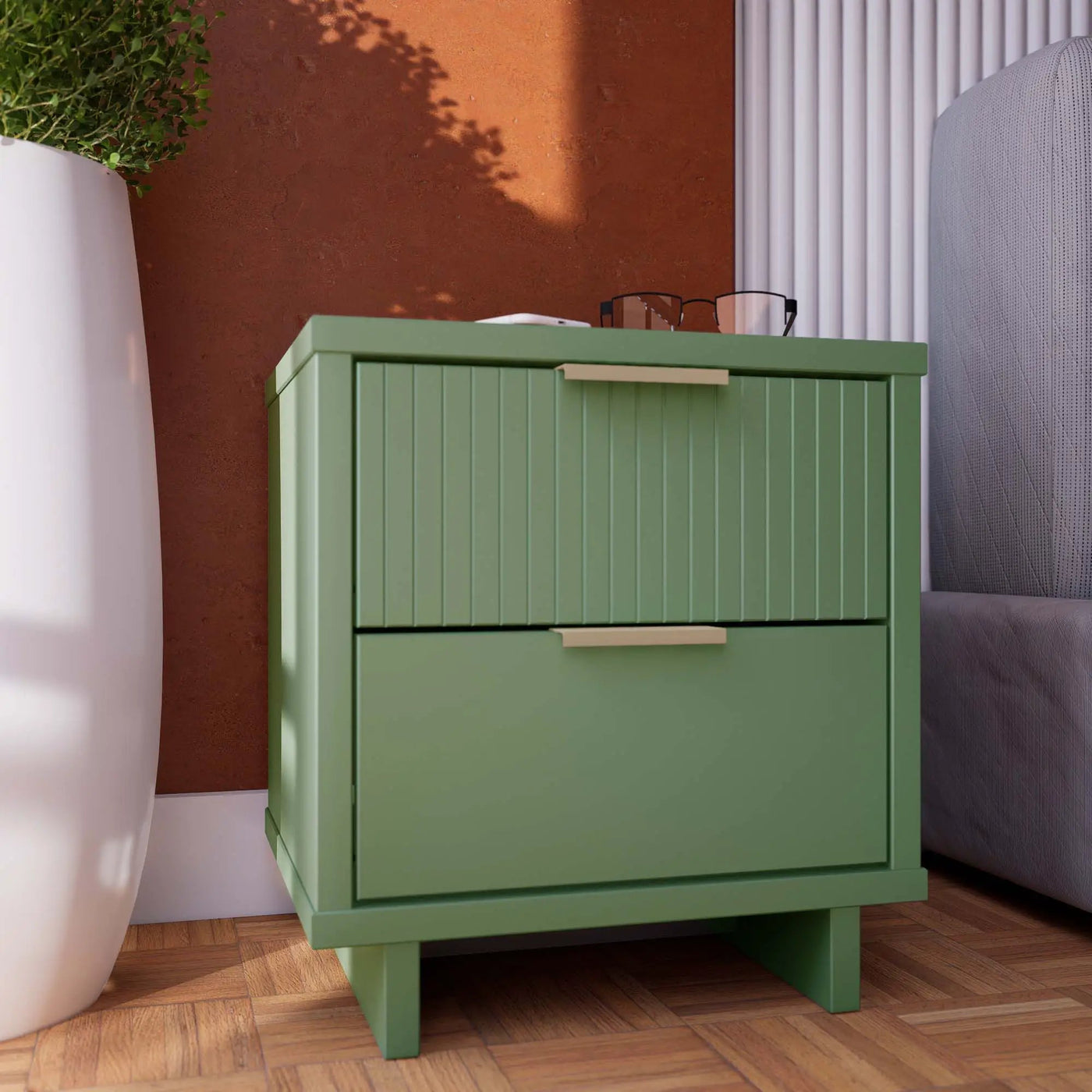 Granville - Nightstand With 2 Drawers by HouseOfZazla