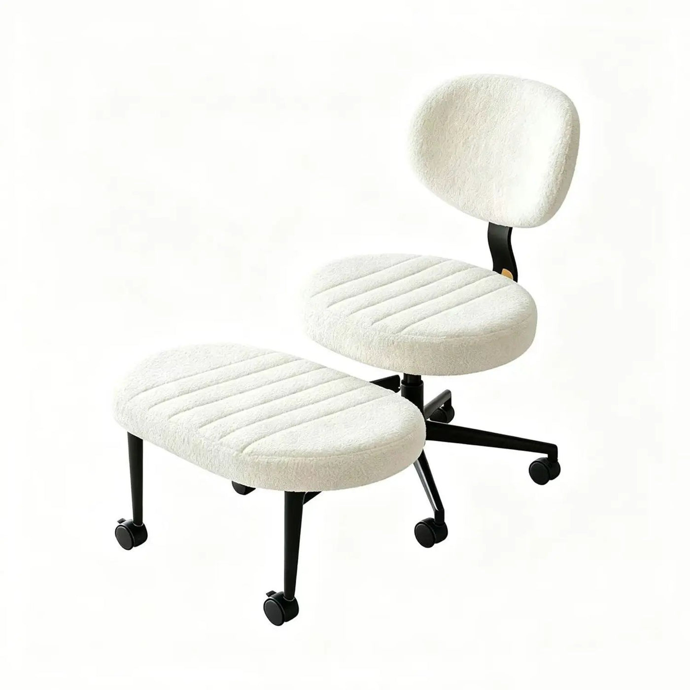 Ergonomic Cross Legged Office Chair With Back Support by HouseOfZazla