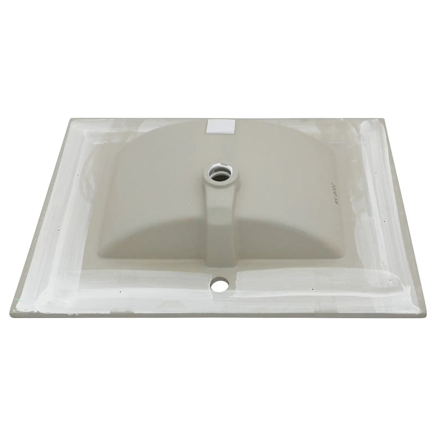 Modern Rectangular Vanity Top With Overflow For Bathroom by HouseOfZazla