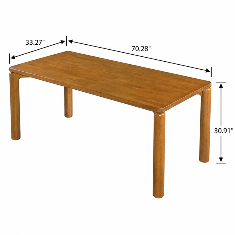 7-Piece Dining Table Set for 6 by HouseOfZazla