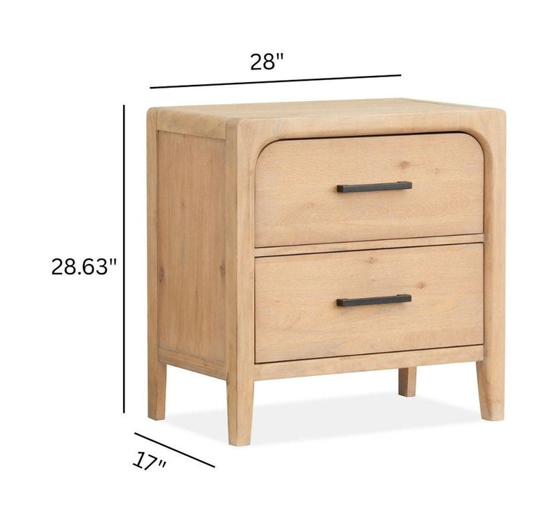 Somerset - Drawer Nightstand - Butternut, photo 2 of 7