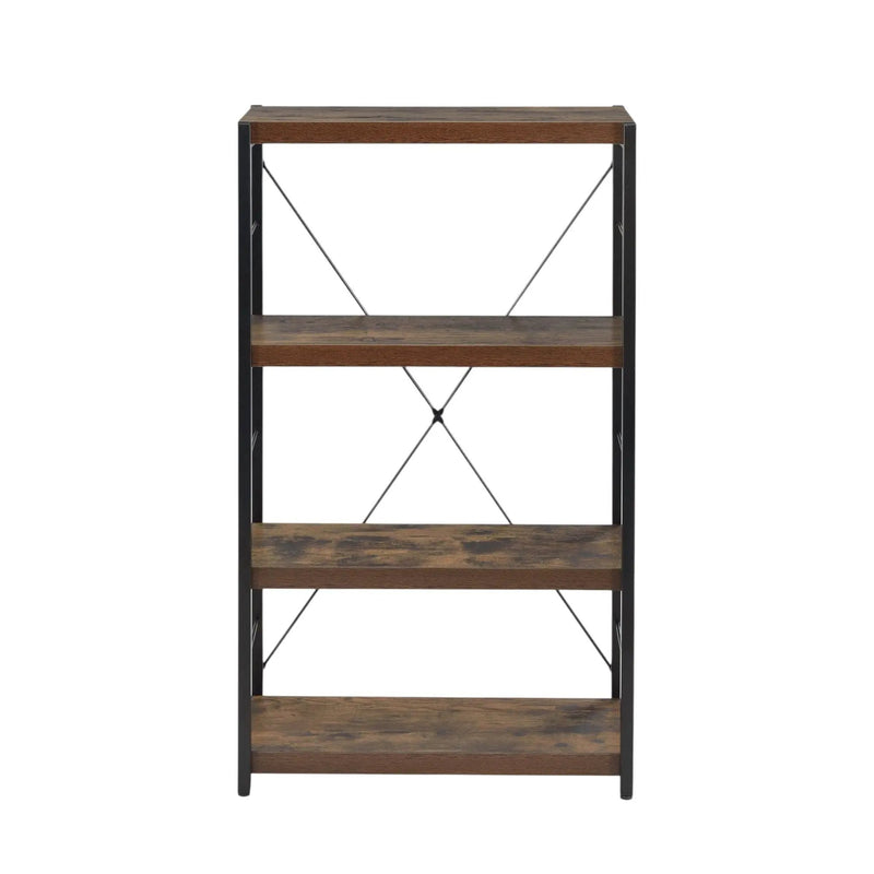 Bob - Bookshelf - Weathered Oak / Black by Unique Piece Furniture