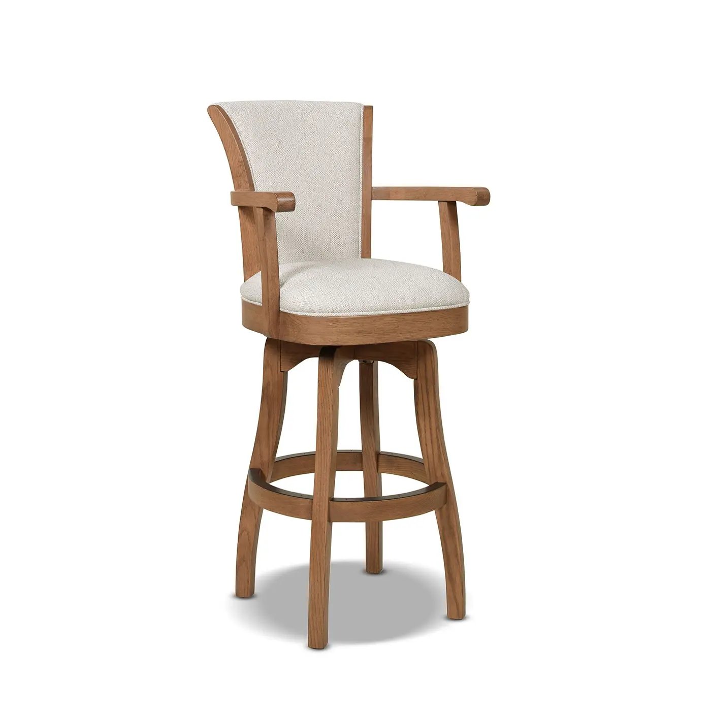 Williams - Swivel Bar Stool With Armrests by HouseOfZazla