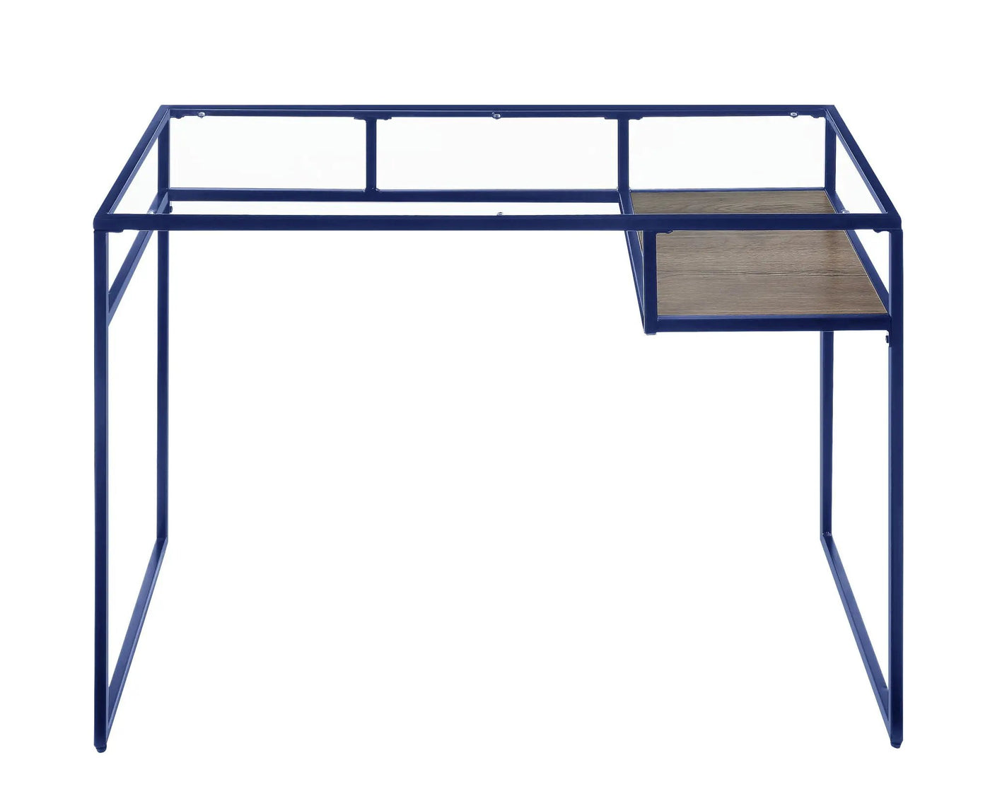 Yasin Glass Top Writing Desk by HouseOfZazla