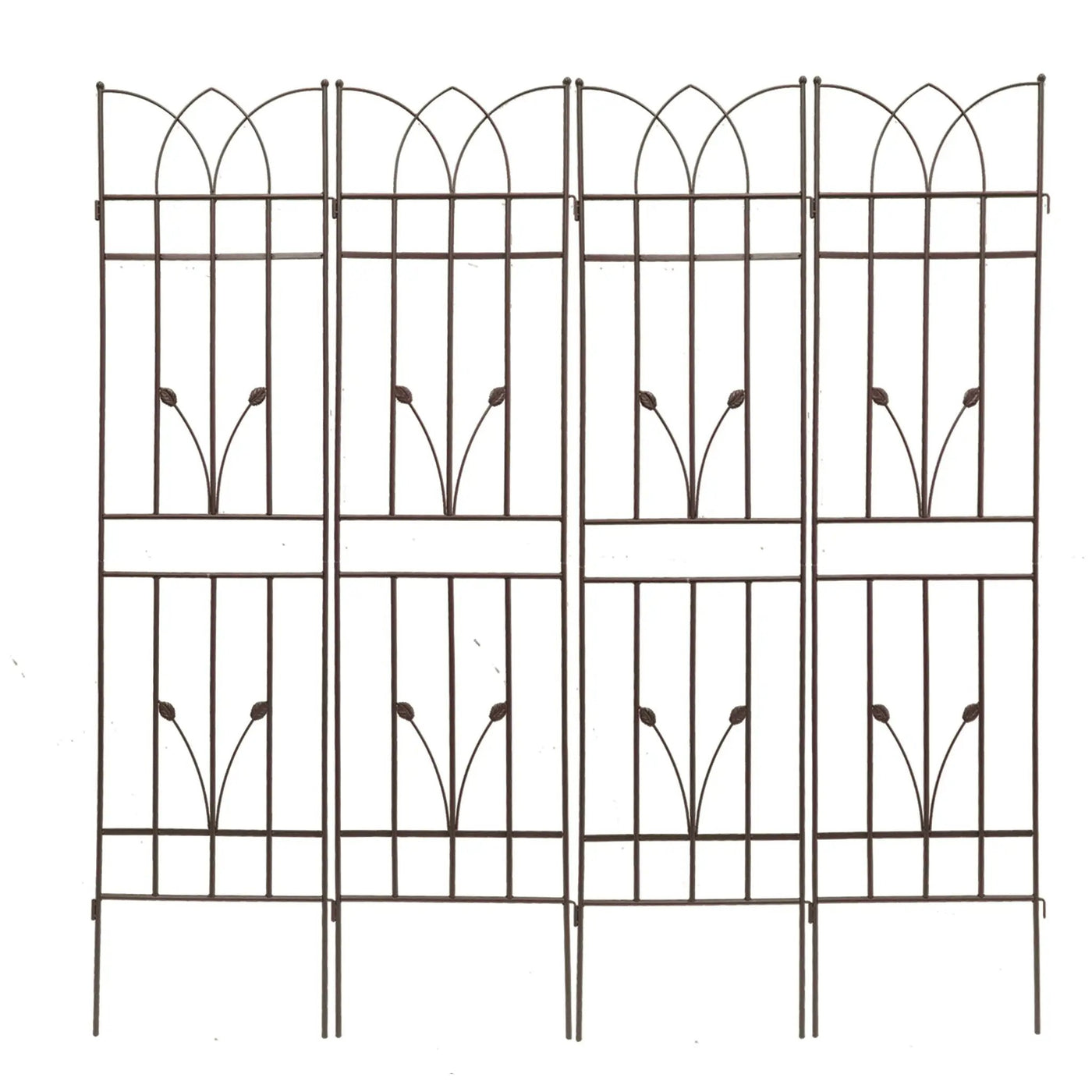 Metal Garden Trellis Rustproof For Climbing Plants Outdoor Flower Support by Unique Piece Furniture