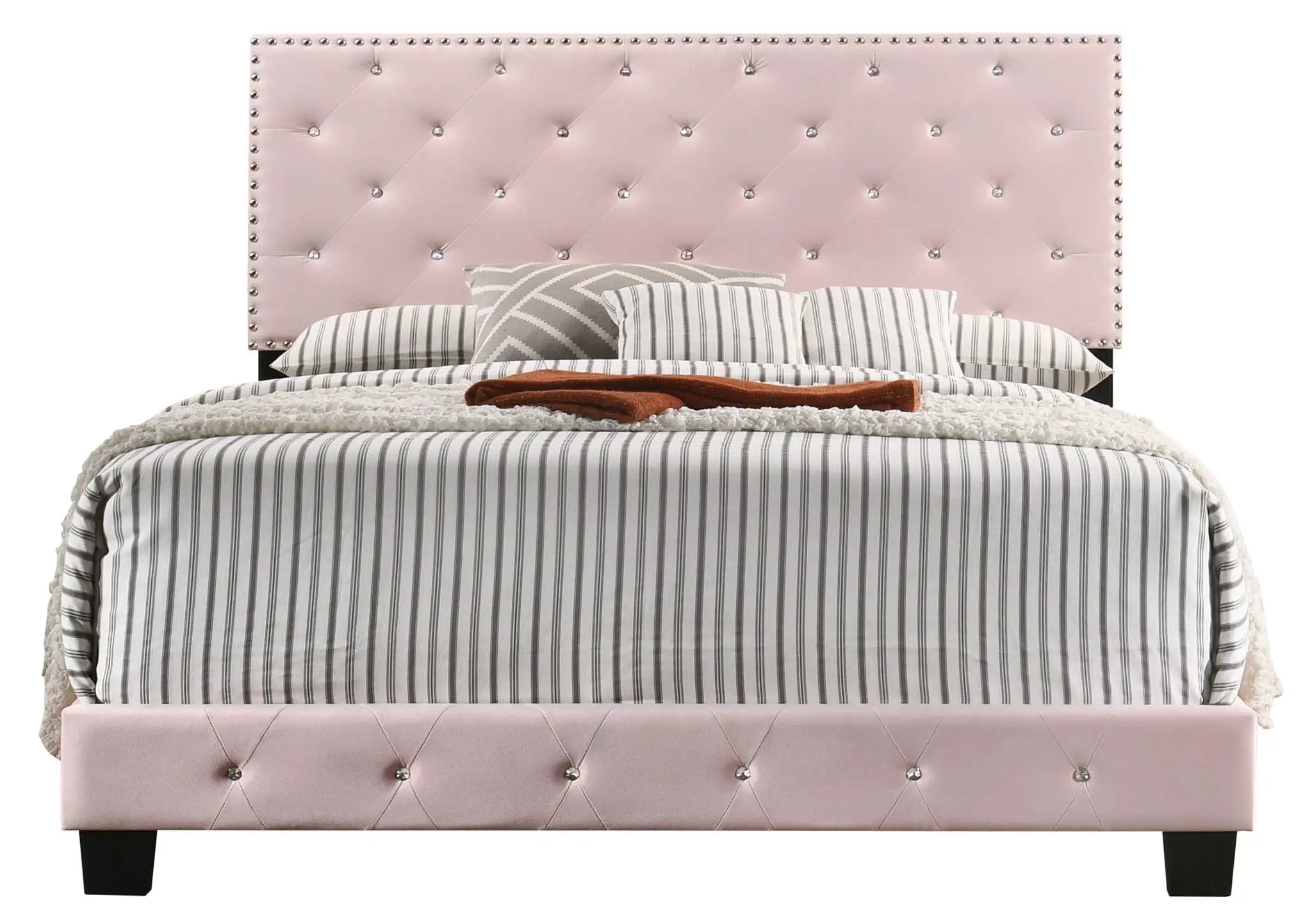 Luxurious Upholstered Bed by Unique Piece Furniture