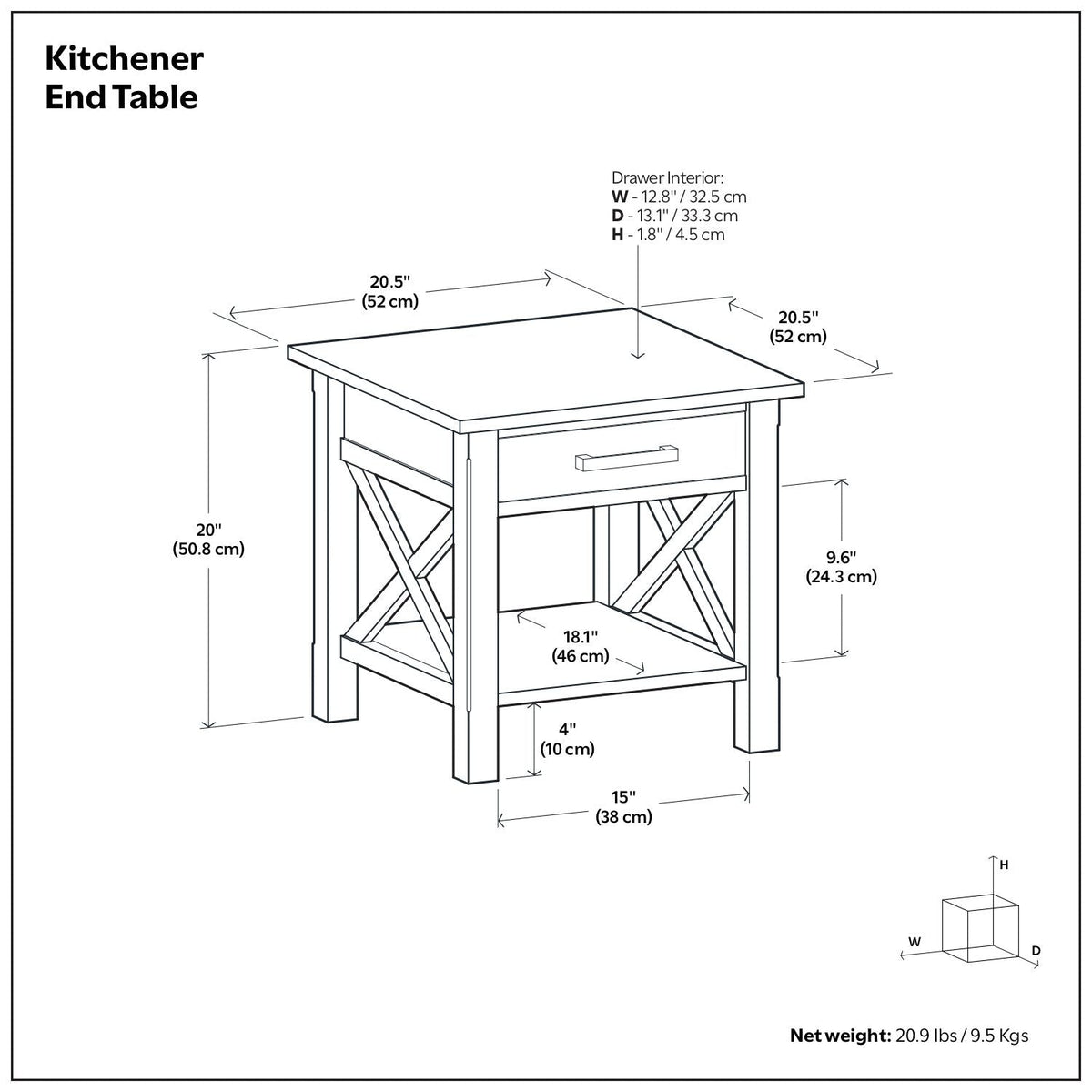 Handcrafted Console Table with Drawer Storage - Multiple Colors, photo 20 of 40