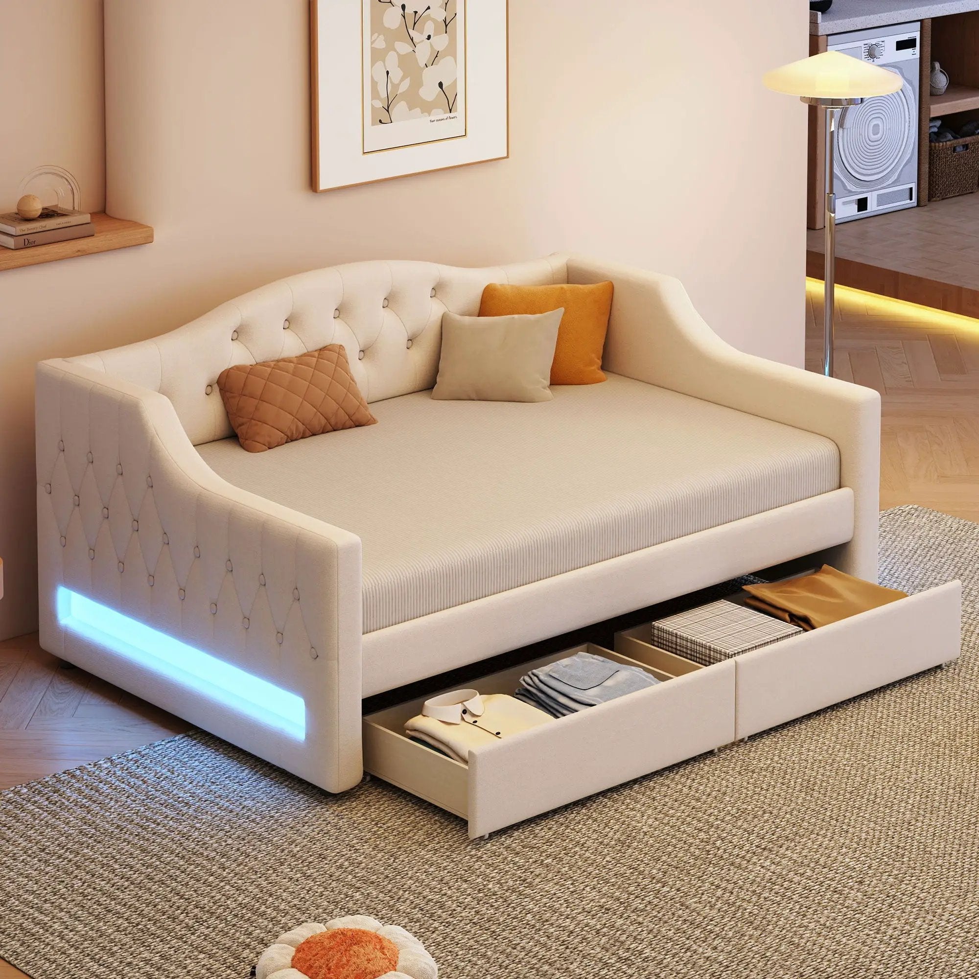 Daybed With LED Belt by Unique Piece Furniture