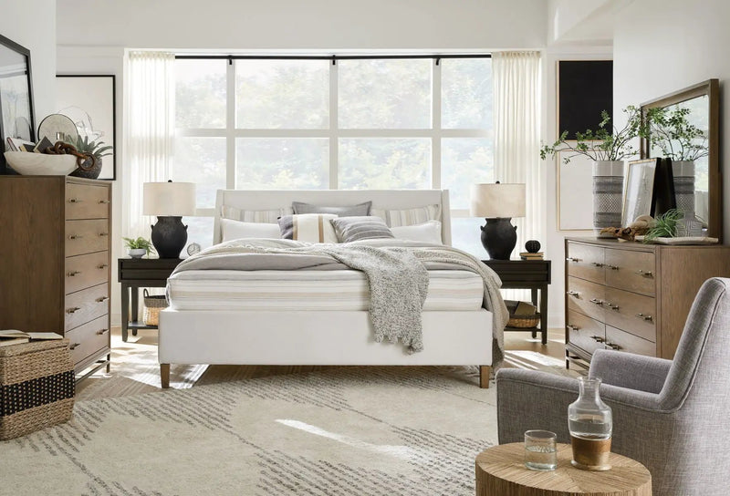 Lindon - Dark Open Nightstand - Coffee Bean by Unique Piece Furniture