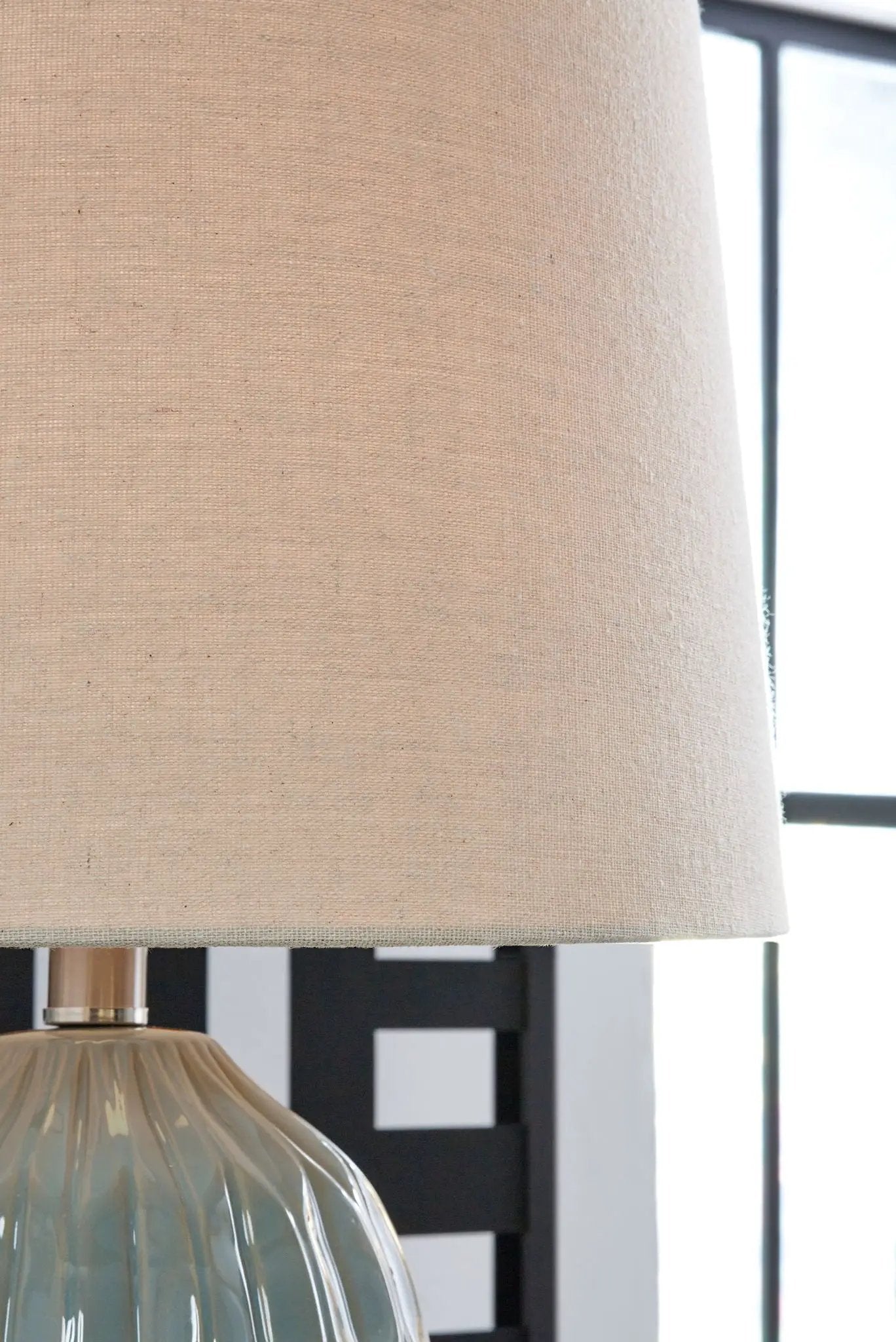 Hadbury - Ceramic Table Lamp (Set of 2) - Pale Blue / Teal by Unique Piece Furniture
