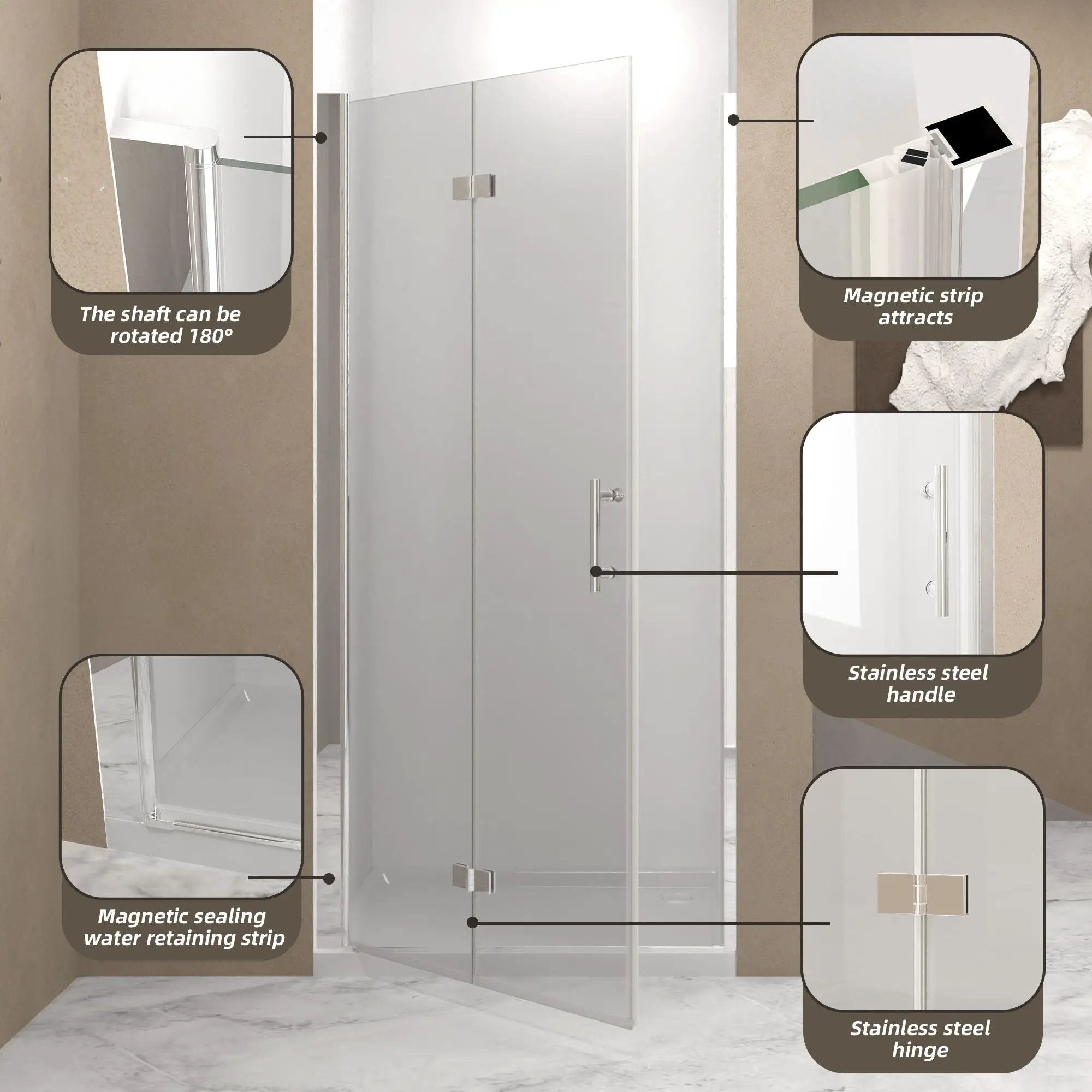 Bifold Shower Door