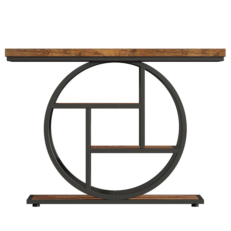 Console Table With 4 Tier Design For Living Hallway by HouseOfZazla