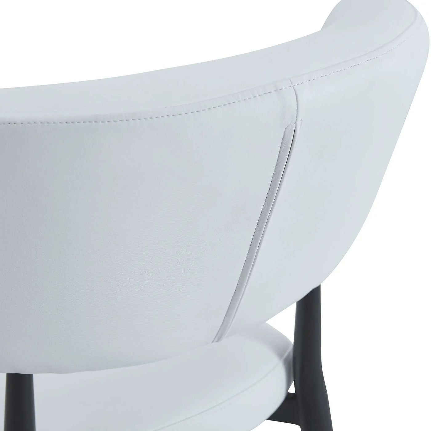 Minimalist Ergonomic Dining Chair With Curved Backres (Set of 4) by HouseOfZazla