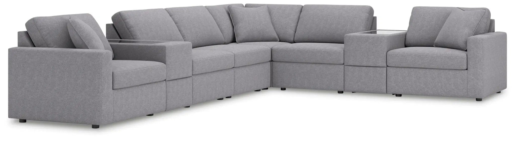 Modmax - Sectional - Granite by Unique Piece Furniture