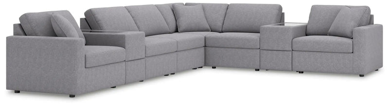 Modmax - Sectional - Granite by Unique Piece Furniture