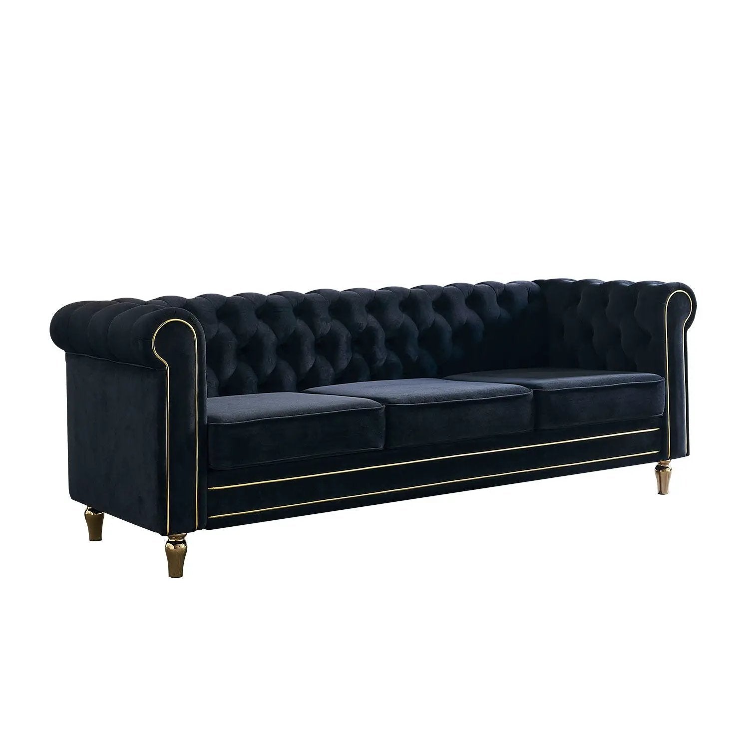 Chesterfield - Sofa 84.65" For Living Room by HouseOfZazla