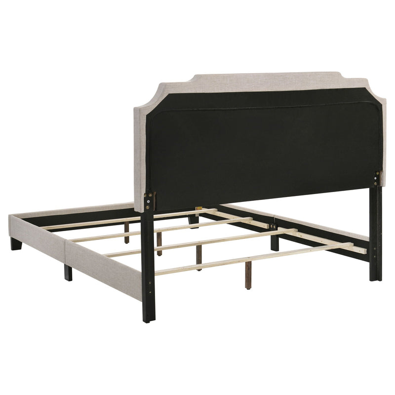 Copper - Eastern King Panel Bed - Beige