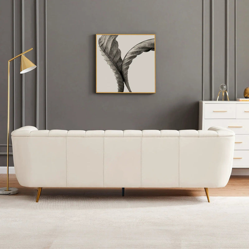 Lamattina - Genuine Italian Channel Tufted Sofa by HouseOfZazla