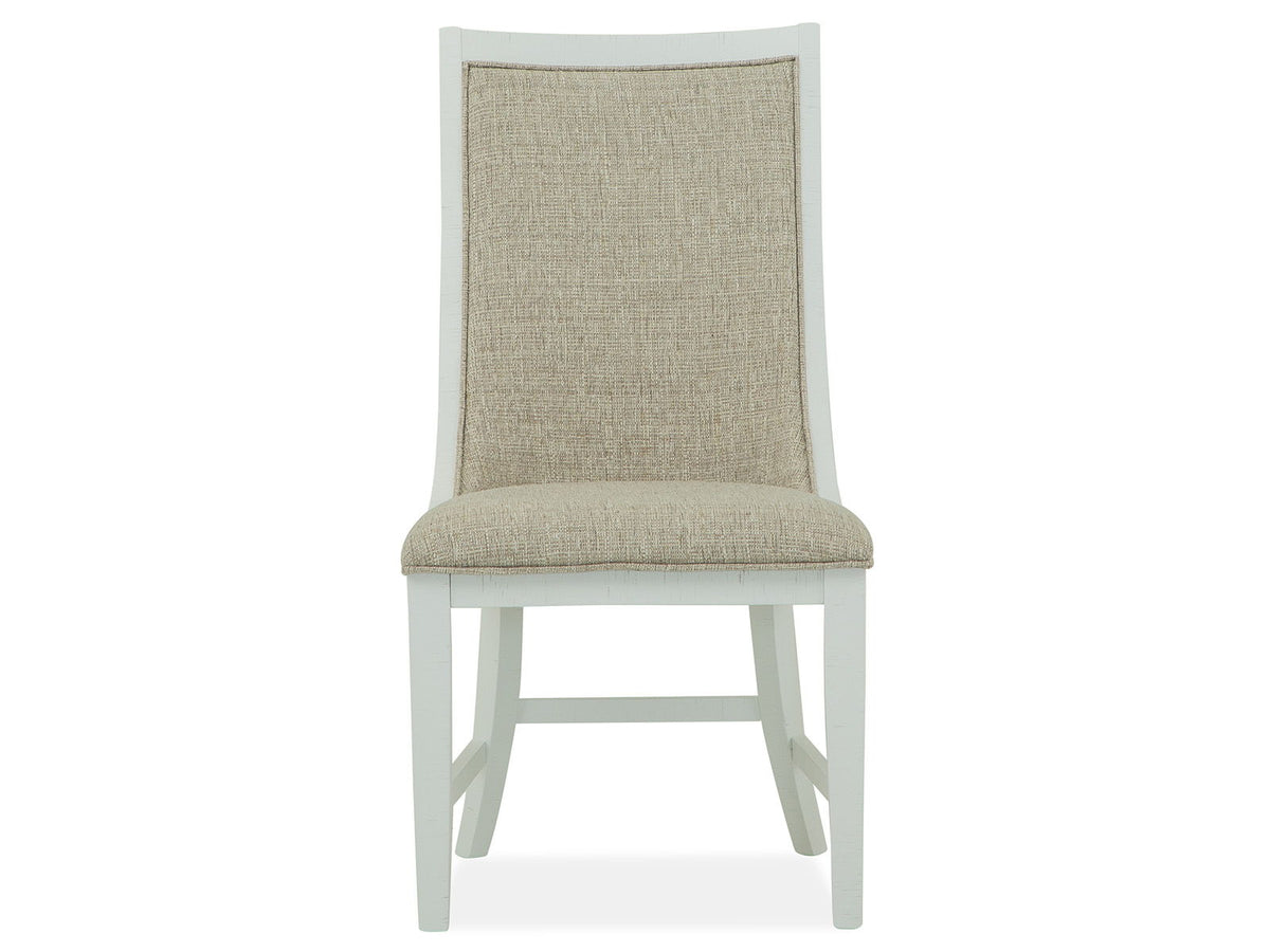Heron Cove - Upholstered Host Side Chair (Set of 2) - Chalk White, photo 2 of 7