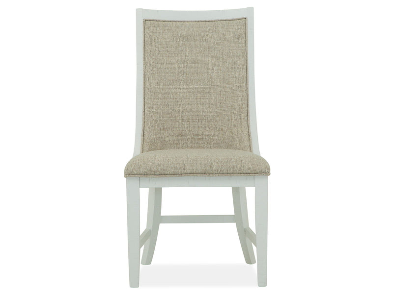 Heron Cove - Upholstered Host Side Chair (Set of 2) - Chalk White, photo 2 of 7