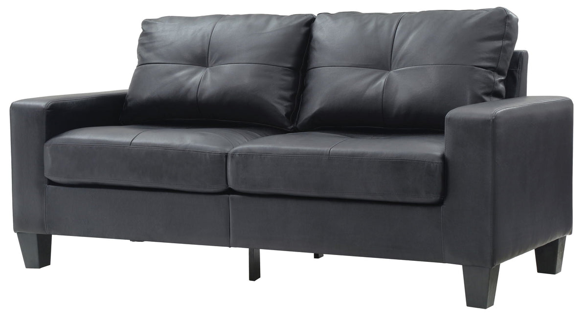 Modular Faux Leather Sofa with Modern Design - White, Black, Dark Brown, Red, photo 3 of 26