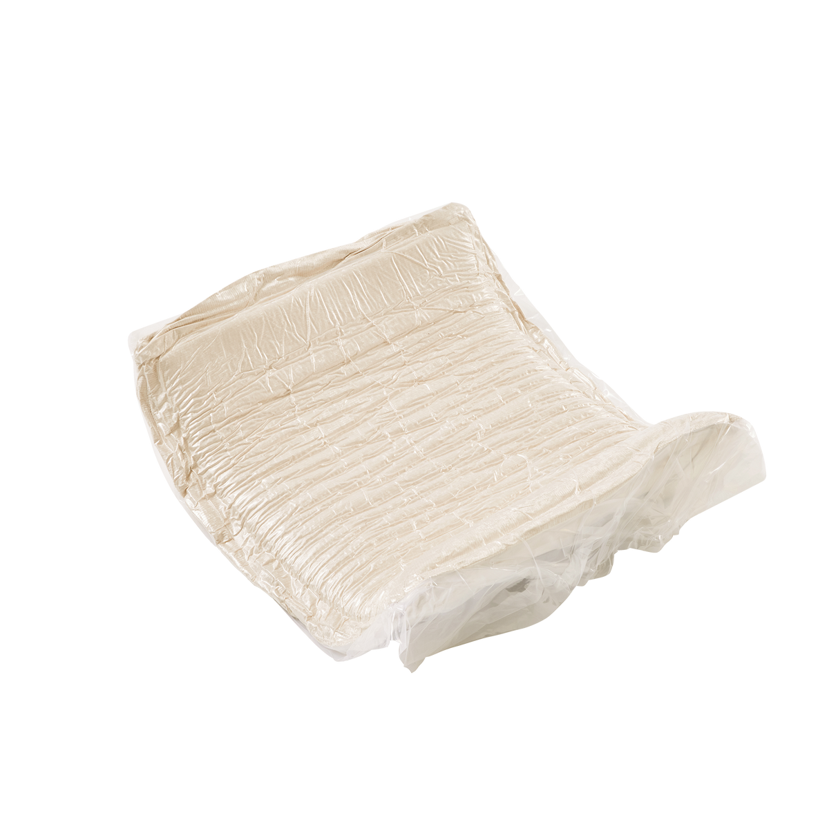 Ottoman Velvet-Light Camel by HouseOfZazla