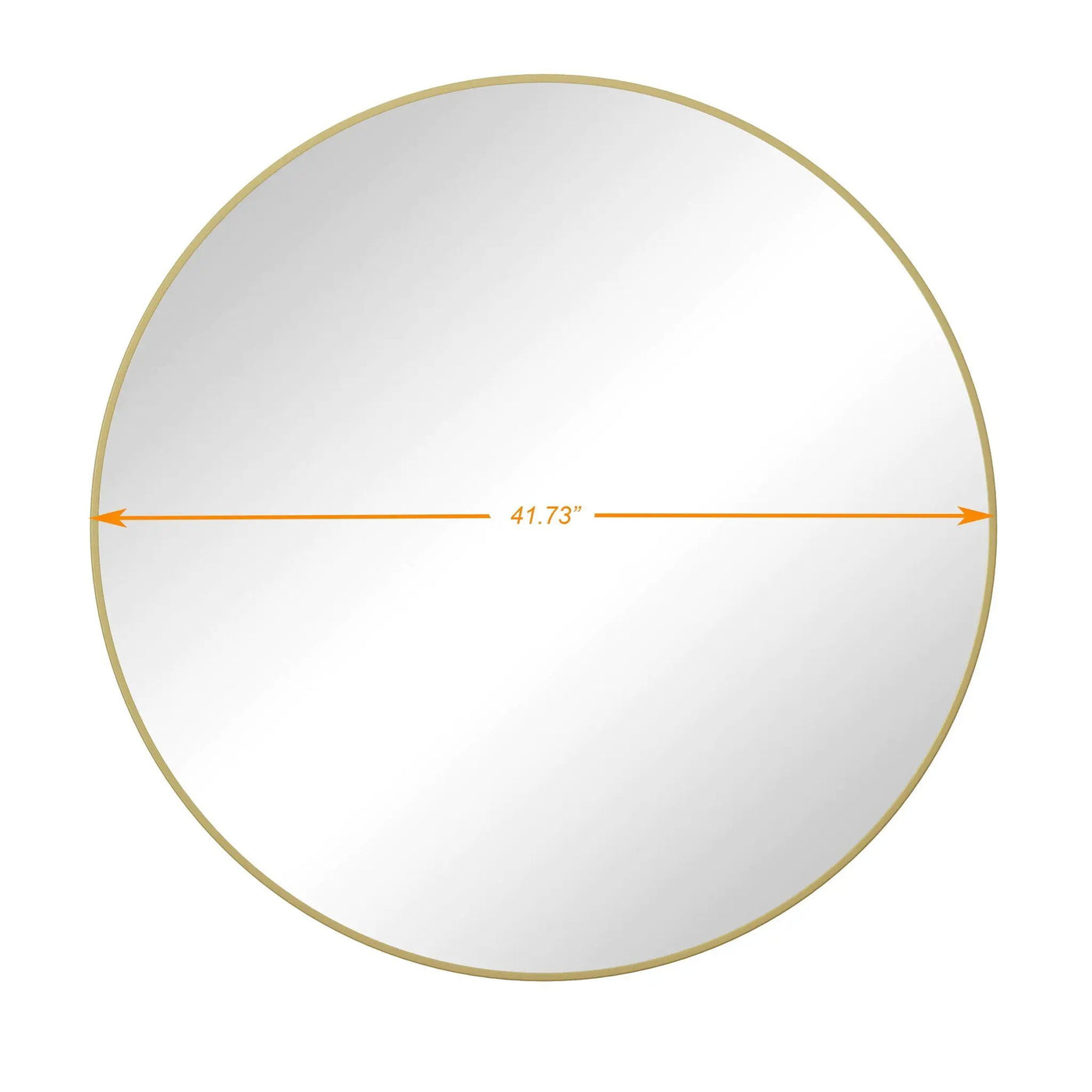 Wall Circular Mirror Metal Framed Mirror Round Vanity Mirror Dressing Mirror, For Bathroom, Living Room, Bedroom Wall Decor by HouseOfZazla