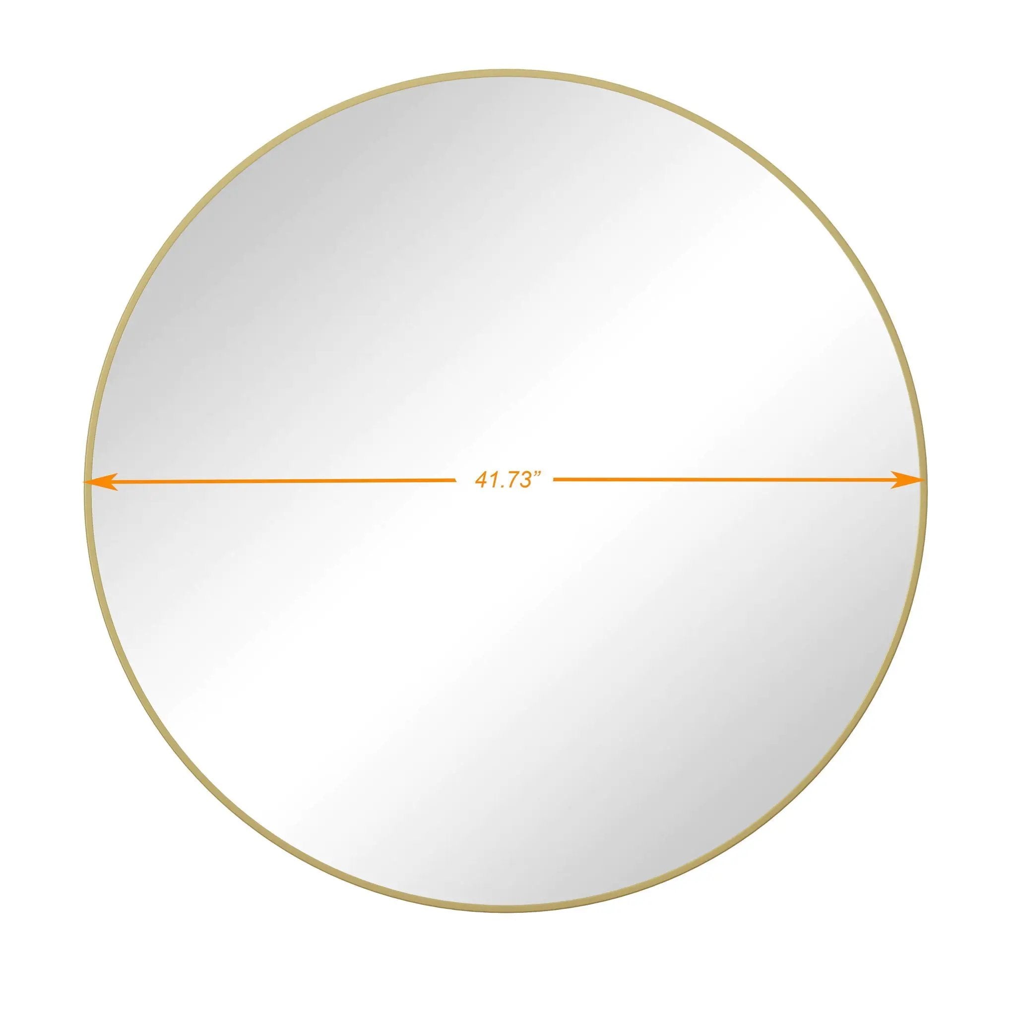 Wall Circular Mirror Metal Framed Mirror Round Vanity Mirror Dressing Mirror, For Bathroom, Living Room, Bedroom Wall Decor by HouseOfZazla