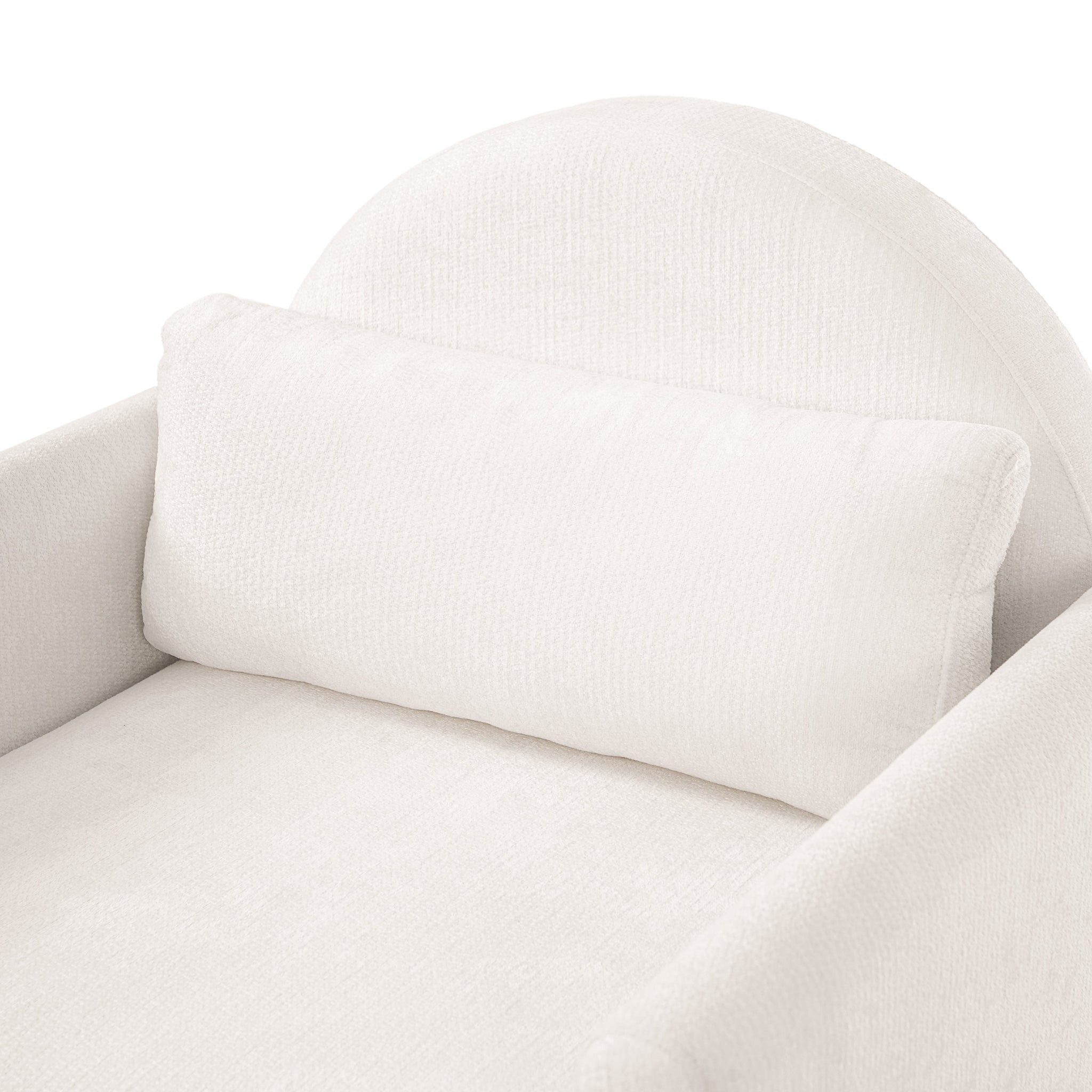 Beige Pet Friendly Accent Chair with Hidden Pet Nook by HouseOfZazla