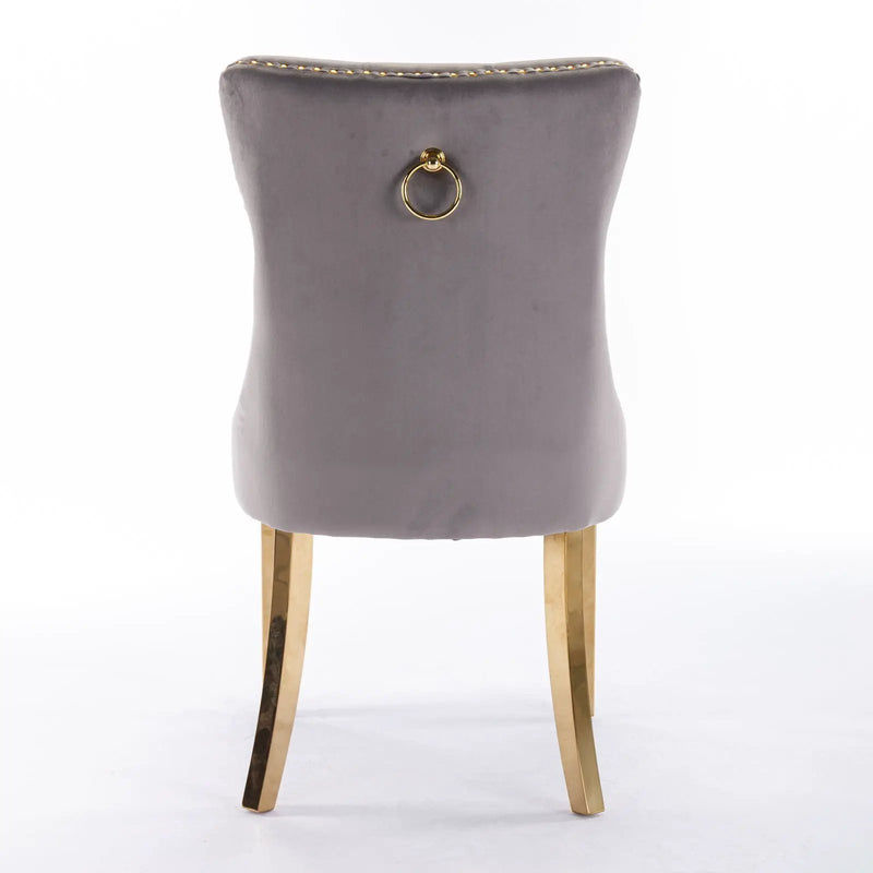 Nikki - Modern, High-End Tufted Dining Chair (Set of 2) by Unique Piece Furniture