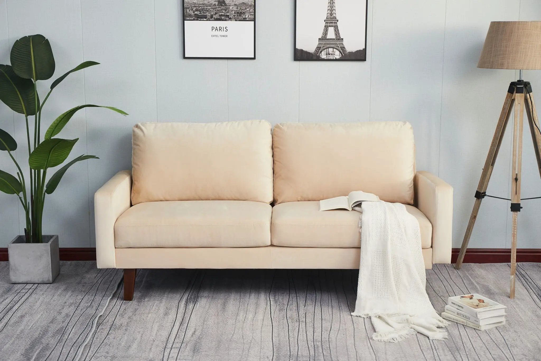 Comfortable Loveseat With Durable Construction by HouseOfZazla