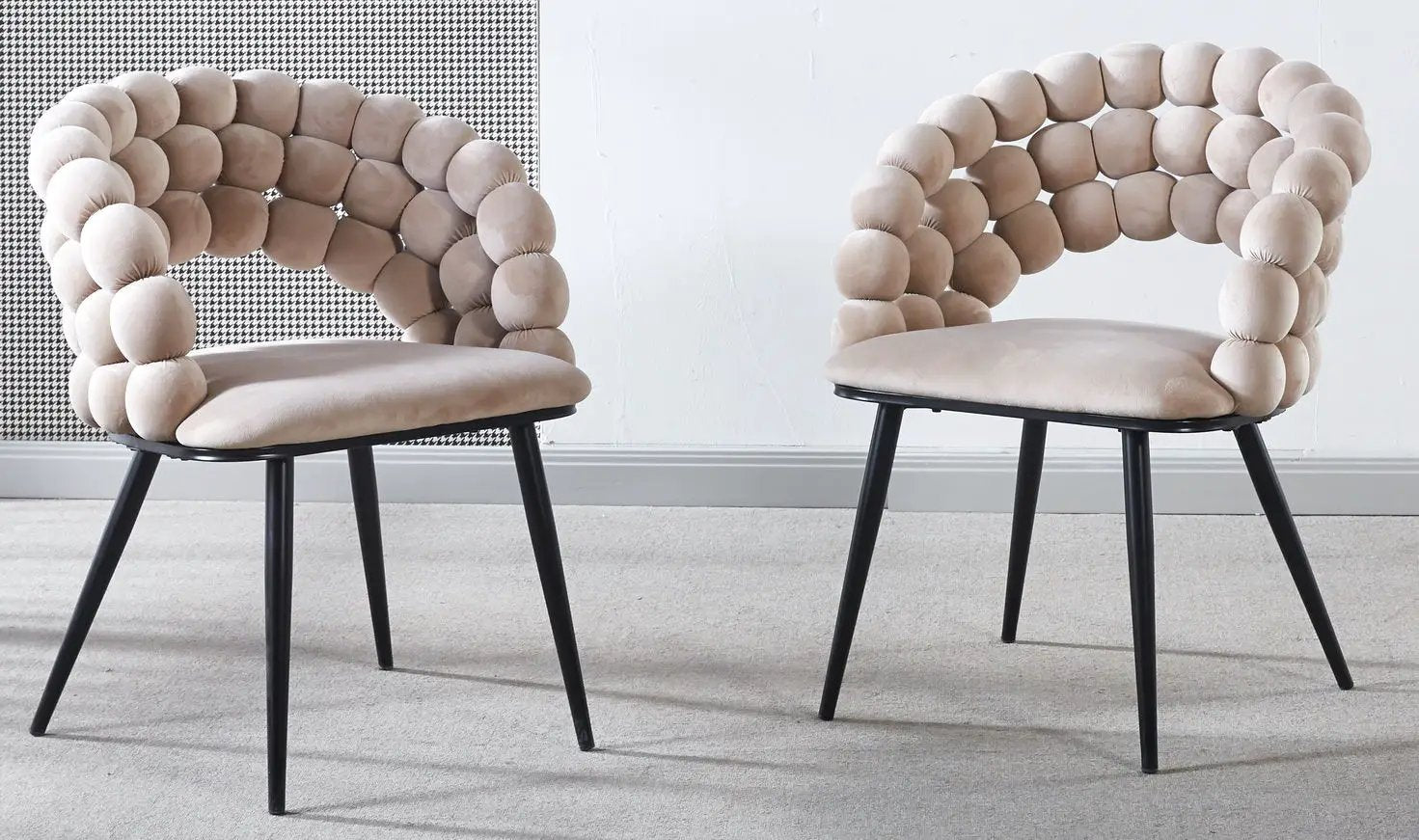 Modern Chair With Tube Legs, Soft Cushions And Comfortable Backrest by HouseOfZazla