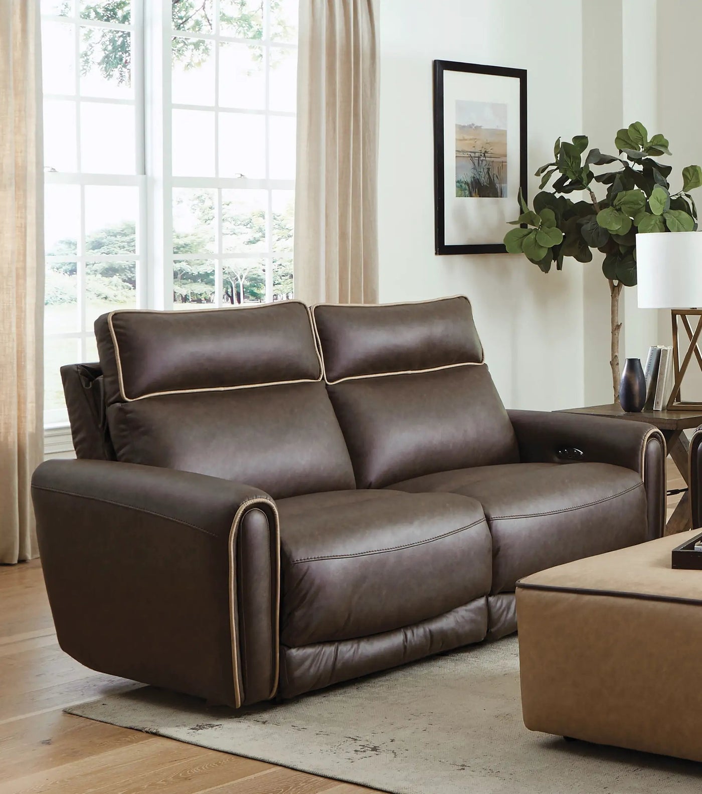 Nico - Power Headrest Reclining Loveseat by Unique Piece Furniture