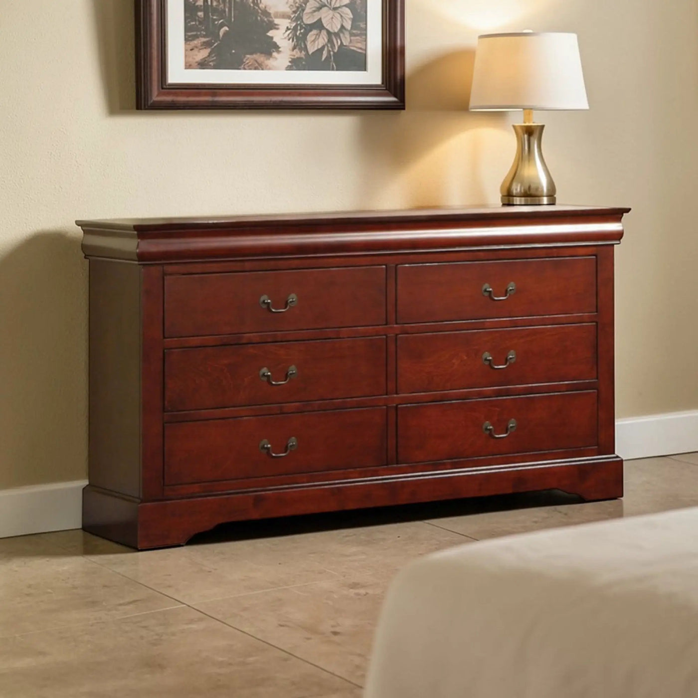Louis Philippe III Dresser - Durable Construction by HouseOfZazla