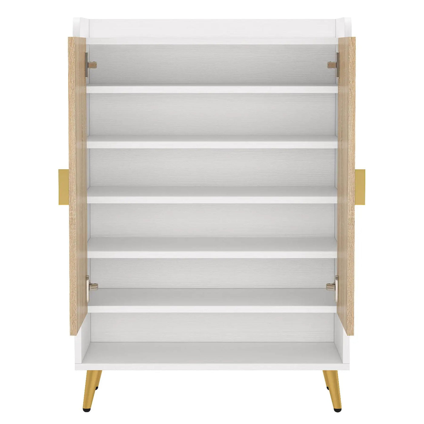 Shoe Cabinet With Doors, 7 Tier Storage Organizer by HouseOfZazla