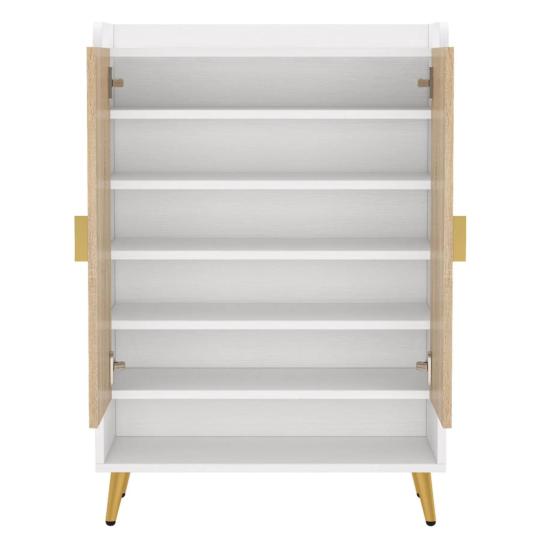 Shoe Cabinet With Doors, 7 Tier Storage Organizer
