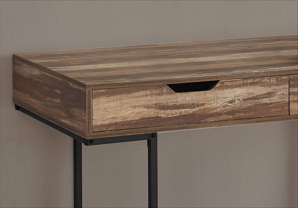Contemporary Computer Desk with Storage Drawers - Stone-Look Finish, photo 8 of 24