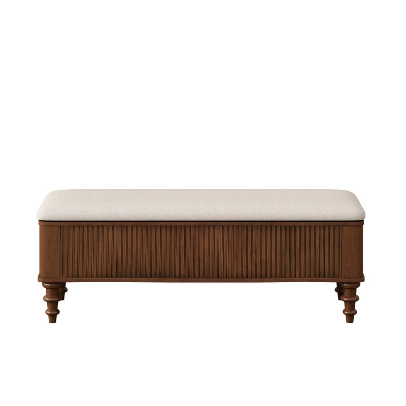 50.8-Inch Multi-Functional Storage Ottoman Bench by HouseOfZazla